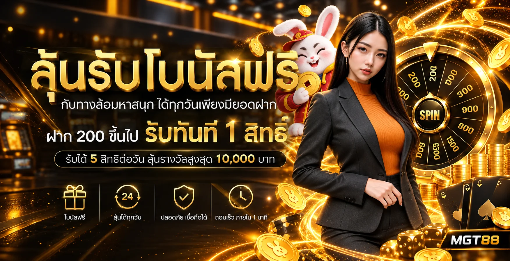 MGT88 เว็บตรง สล็อต คาสิโน กีฬา หวย | 24 ชม.